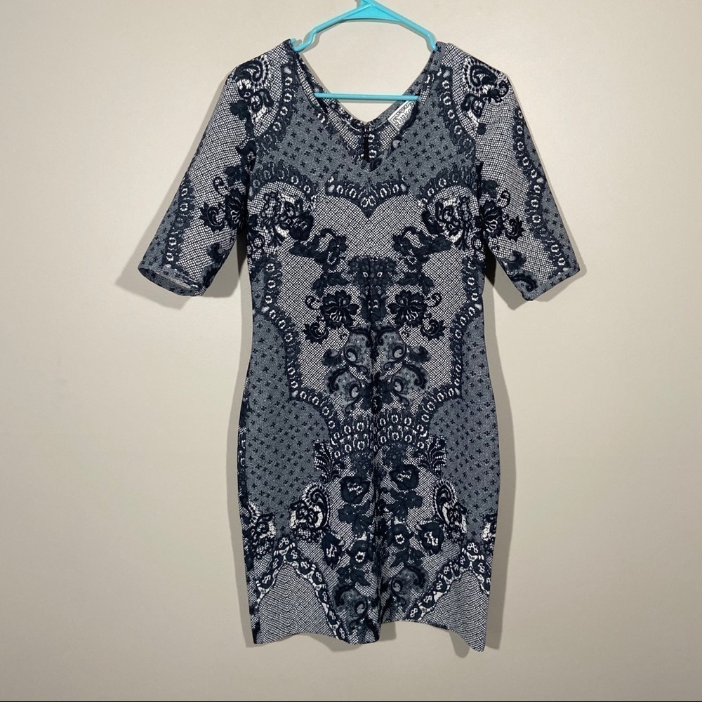 Yoana Baraschi Fleuris Lace Body Dress
